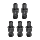 NL34L M5x14-0.8 Hex Head Set Screws for CNC Lathe Turning Tool Holder, 5Pcs