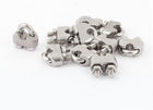 3mm 1/8 Inch Stainless Steel Wire Rope Cable Clamp Clips 10 Pcs