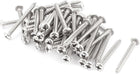 3.5mm x 35mm Phillips Cross Drive Pan Head Self Tapping Screw 50 Pcs