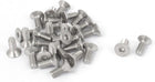 M4 x 10mm Metric Hex Socket Countersunk Flat Head Screw Bolts 30PCS