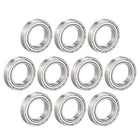 6802Z Deep Groove Ball Bearing Single Shield 1060802, 15mm x 24mm x 5mm Chrome Steel Bearings (Pack of 10)