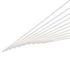 1.5mm x 500mm Stainless Steel Round Rod, Metal Solid Shaft Rods Lathe Bar Stock for DIY Crafts Model Car Helicopter Airplane 10pcs