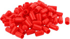 100pcs 9mm Inner Dia Vinyl End Cap Wire Cable Tube Cover Protector