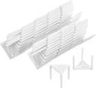 Pizza Saver Stand, 100pcs - Plastic Tripod Stack for Pizza Boxes, Catering Boxes, Food Take Out Service, and Restaurant Container(White)
