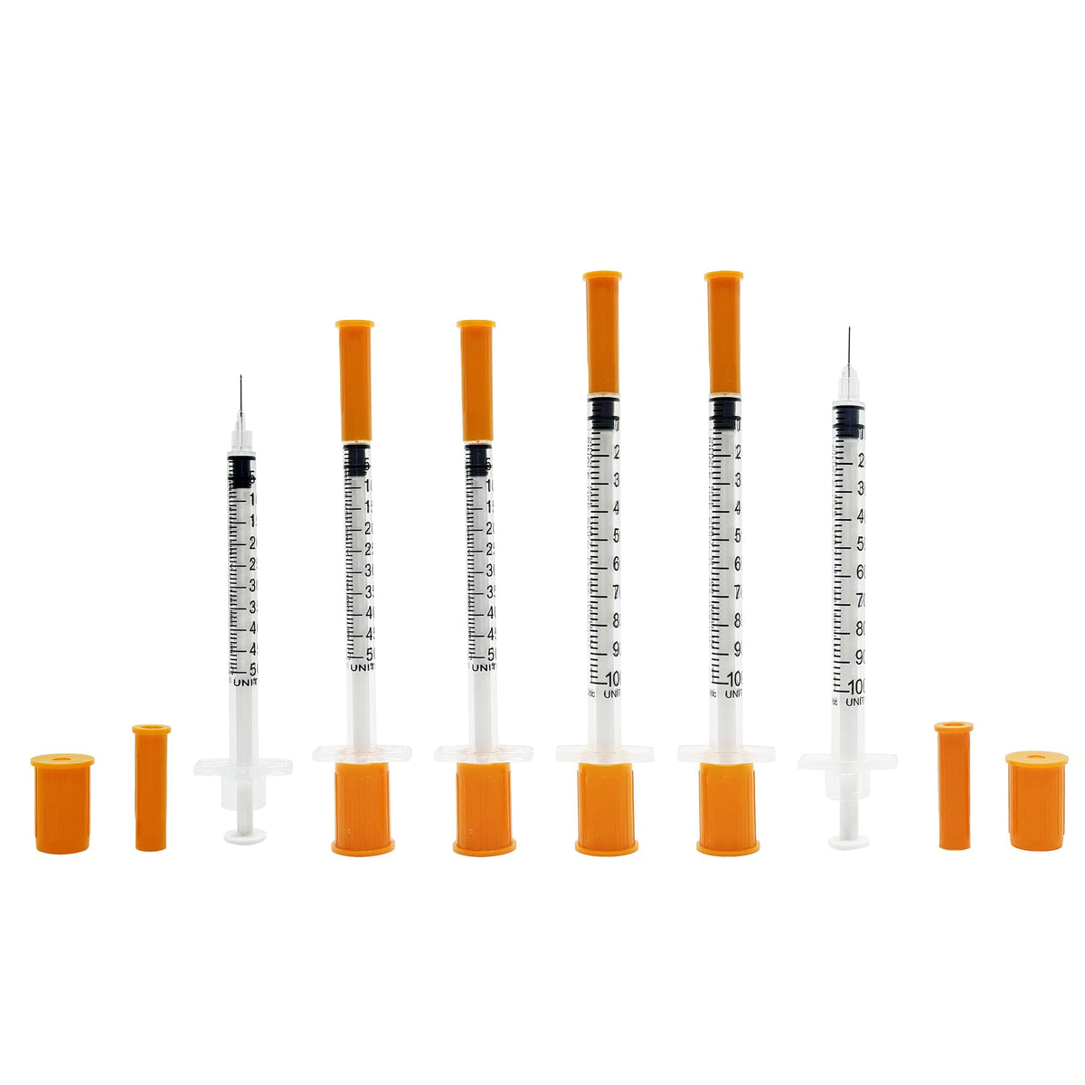 100 Confezione Siringhe, 1mL 31G 12mm Punta, Distribuzione Liquidi Precisa