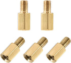M5x10mm+7mm Male-Female Brass Hex PCB Motherboard Spacer Standoff for FPV Drone Quadcopter, Computer & Circuit Board 5pcs
