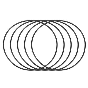 Nitrile Rubber O-Rings 125mm OD 120mm ID 2.65mm Width, Metric Sealing Gasket, Pack of 5