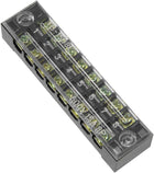 Dual Rows 8 Positions 600V 15A Cable Barrier Block Terminal Strip TB-1508L