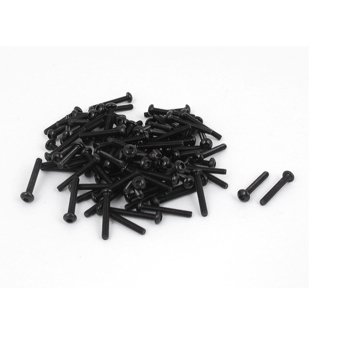 م3x22mm 10.9 اسطوانة رأس مفتاح مفتاح اسطواني من الفولاذ المعدني 100 قطعة