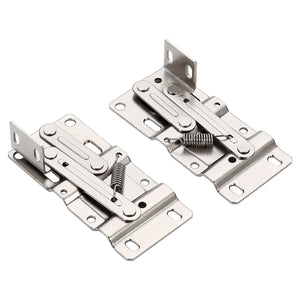 LinkMejor 1 Pair Tip Out Tray Hinges, Standard Sink Hinges for Sink-Front Drawer, Acier