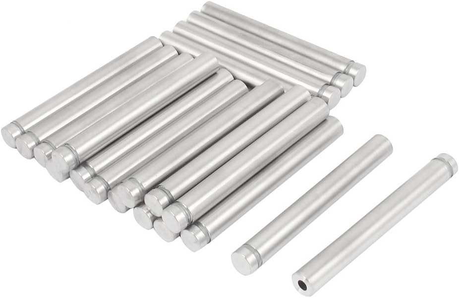 Advertising Nails Standoff Hardware 1/2 x 4 Inch 20 Pcs for Glass