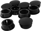 10 Pcs Plastic Snap in Type Locking Hole Plugs 20mm x 24mm x 10mm