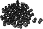 50Pcs Lamp Socket Light-emitting Diode Holder Clip Bezel Mount 3mm LED Holders Panel Display Plastic Black