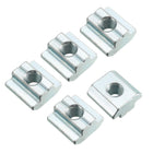 Slide in T-Nut, M8 Threaded for 4545 Series Aluminum Extrusions Profile, Pack of 12