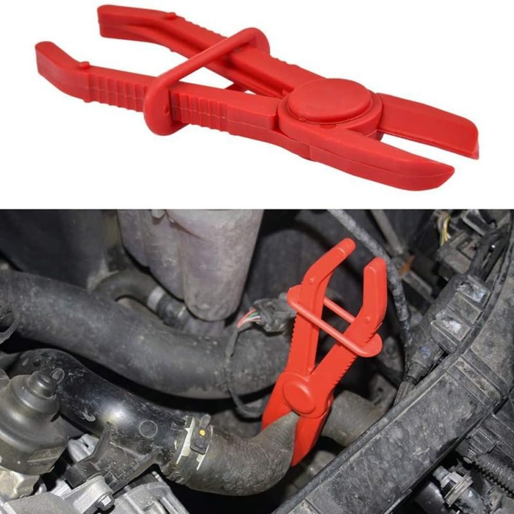 3 PCS Fuel Line Pinch Off Pliers, Hose Pinch Off Pliers, Non-Marring Fuel Line Clamp Pliers for Automotive Flexible Hoses, Gas Lines, Brake, Fuel Lines, Coolant & Radiator