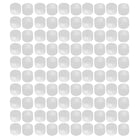 100Pcs 22mm Inner Dia PE Plastic End Cap Bolt Thread Protector Tube Cover