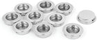 Kabinet Besi不锈钢 Rongga Rata Tangan Angkut 35mm Diameter 10pcs