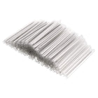 58mm 3.6mm OD Fiber Optic Fusion Splice Tube Protector Sleeves, Clear Heat Shrinkable Tubing 200pcs