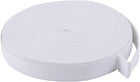 LinkMejor Home 15mm x 10M Elastic Band White Elastic Cord Heavy Stretch High Elasticity Knit Elastic Band for Tailoring Clothes