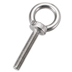 Lifting Eye Bolt M10 x 60mm Male Thread 304 Stainless Steel for Hanging, Pack of 2