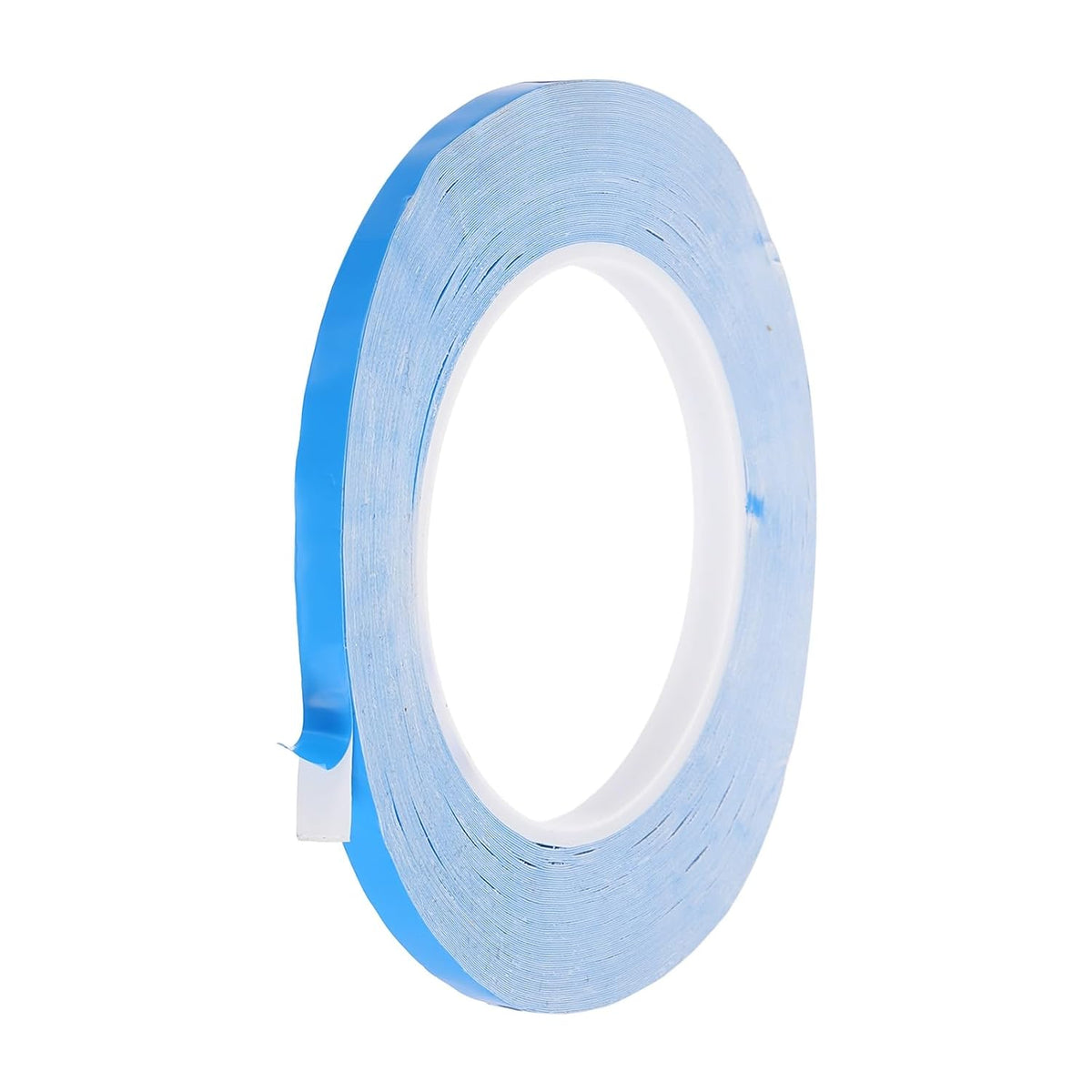 Thermal Adhesive Tape, 25m x 7mm x 0.25mm Double Sided Thermal Tapes Conductive Tape Electrically Insulated for Coolers LED Strips Heat Sink Computer CPU GPU, Blue