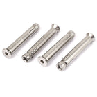 M8 Thread 70mm Long Hex Socket Flat Head Expansion Anchor Bolt 4pcs