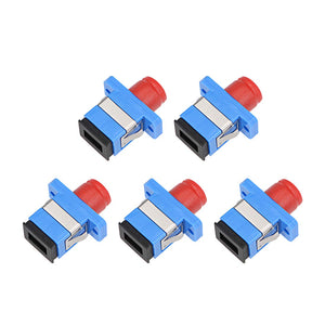 SC kohast FC fiiberkoppuliin, fiiberoptilinen adapter, 5 tk., MHF