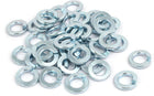40pcs 5/16-inch Inner Dia Carbon Steel Split Lock Spring Washer Silver Blue