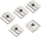 Slide in T-Nut, M4 Threaded for 3030 Series Aluminum Extrusions Profile, Pack of 20
