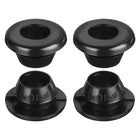20Pcs Rubber Grommets 10mm Mount Dia, for 8mm ID Rubber Hole Plugs Rubber Wiring Grommets for Firewall Cable Wire Protecting, Black