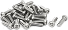 M5 x 16mm 304 Stainless Steel Torx Security Pan Head Screws Fasteners 25PCS