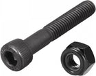 30pcs M5 x 30mm 12.9 Alloy Steel Machine Bolt Hex Socket Head Cap Screws with 50pcs Hex Nuts