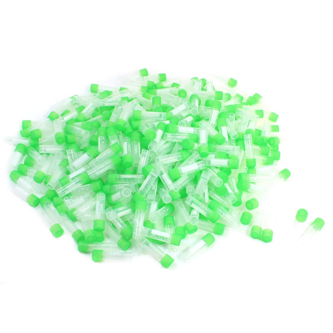 500Pcs Polypropylene Lab Liquid Graduated Cryo Vial Container 1.8ml