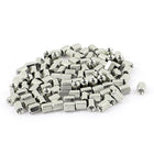 a15080400ux0741#4-40 6mm Female Thread Brass Hex Nut Spacer Standoff Pillar (Pack of 100)