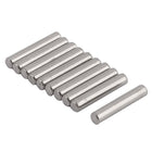 Round Solid Straight Retaining 3mm x 16mm 304 Stainless Steel Dowel Pins Rod Fasten Elements 10 Pcs