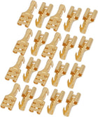 Brass 6.3 mm Connectors Female Spade Cable Terminals, 20 Piece