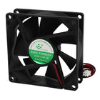 DC 24V Sleeve Bearing Computer PC CPU Cooling Cooler Fan 80x80x25 mm
