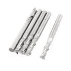 5pcs 2 Flutes 3.175mm Cutting Dia 12mm Depth Tungsten Steel End Mill