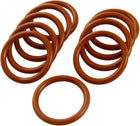 Silicone O-Ring, 28mm OD, 22mm ID, 3mm Width, VMQ Seal Rings Gasket, Red, Pack of 10