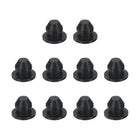 10pcs Hole Plug 3/16 Inch (5mm) Button Plugs Fit for 4.5mm Hole, Snap in Locking Hole Tube Plug Silicone Tube Waterproof Plug Tube Plug, Black
