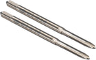 Spiral Point Plug Threading Tap M2.5 x 0.45 Thread, Ground Threads H2, M35 High Speed Steel Cobalt, Heat Coloring, Metric Screw Taps Tapping Bit for Thread Repair, 2pcs
