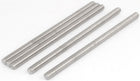 a16071500ux0256 M10 x 200 mm Metric Right Hand Thread Fully Threaded Rod Stud Fastener 5PCS (Pack of 5)