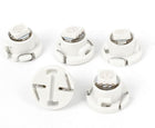 5 Pcs 5050 SMD T4.7 Wedge LED Instrument Light Lamp Green Internal