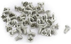 50pcs M2x3mm Stainless Steel Countersunk Flat Head Phillips Machine Screws Bolts