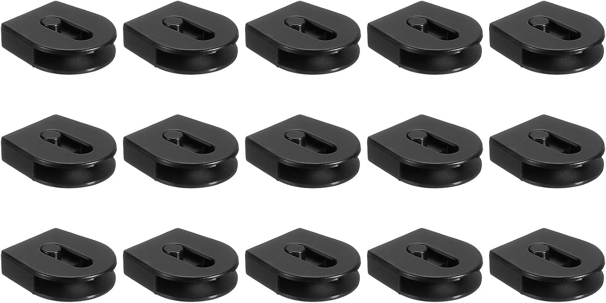 Wheeled Cord Locks for Drawstring Plastic Toggle Slider Stopper End Cord Slider Replacement for Backpack