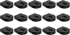 Wheeled Cord Locks for Drawstring Plastic Toggle Slider Stopper End Cord Slider Replacement for Backpack