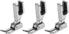 LinkMejor #P58N Right Narrow Presser Foot, Industrial Sewing Foot Hinged Steel 3pcs