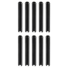 25Pcs 3/16" x1-1/2 Slotted Spring Pins 65Mn Steel Split Expansion Pin Roll Pin Assortment for Home Improvement Automotive Machine Repair, Black