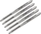 Machine Tap #4-40 UNC UNC Thread 2B Class 3 Flutes High Speed Steel Screw Threading Tap Tapping Tool 5pcs
