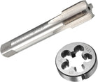 M16x1mm Tap and Die Set, HSS Thread Tap with Round Threading Die, Right Hand